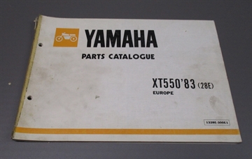 Yamaha XT 550 Part list